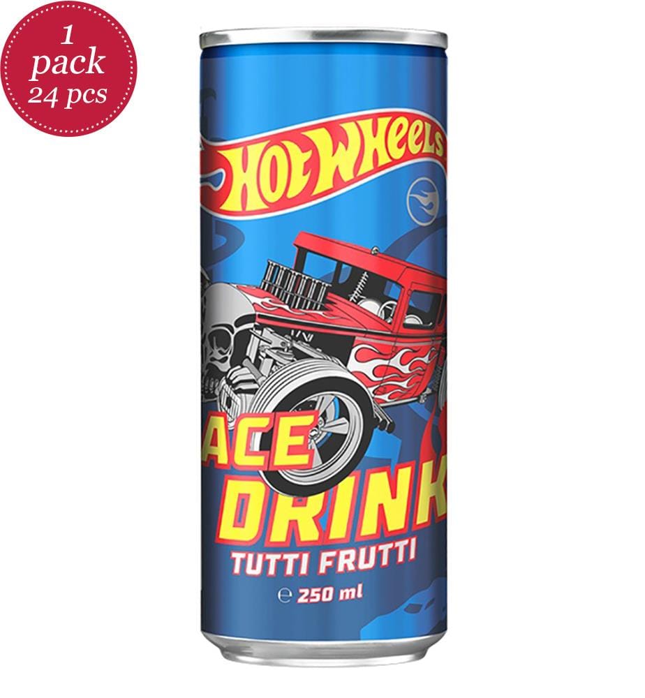 Bevande per bambini Hot Wheels Race Drink, lattina - 250 ml