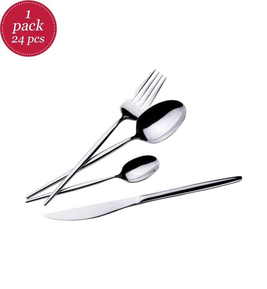 24 teiliges Besteckset, Anthracite Collection
