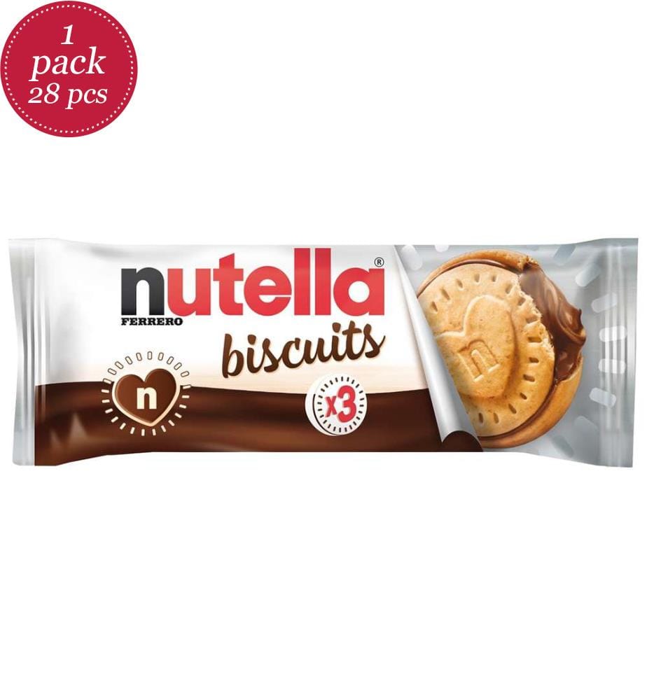 28x Ferrero Nutella Biscuits T3 - 41.4g