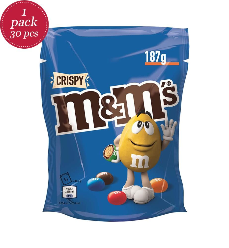 Lot von 30 M&M's knusprig - 187g