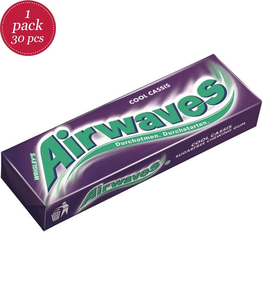 30x Airwaves Cool Cassis Dragees - 12er