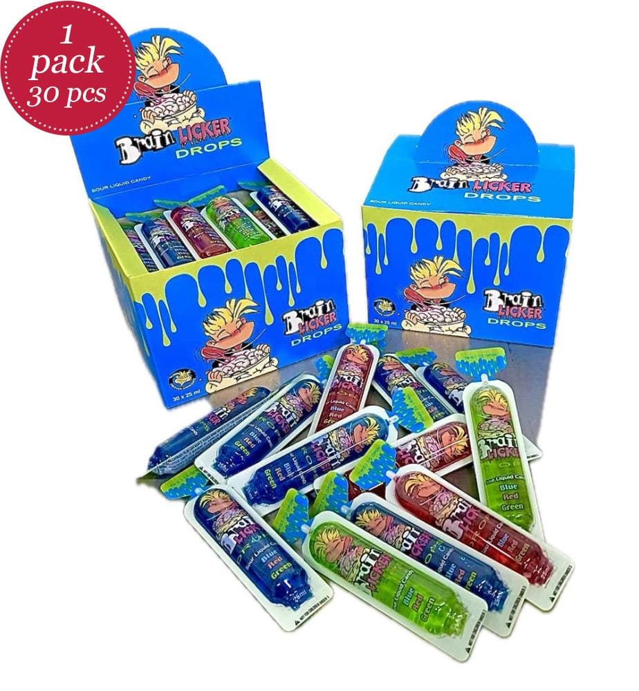 30x Brain Licker Drops triple ass. - 25ml