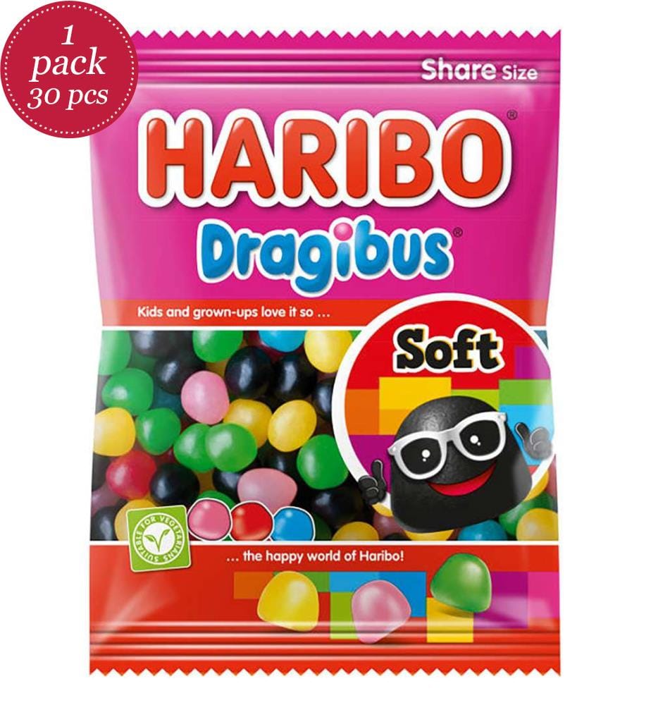 30x Beutel «Haribo» Dragibus soft - 120g