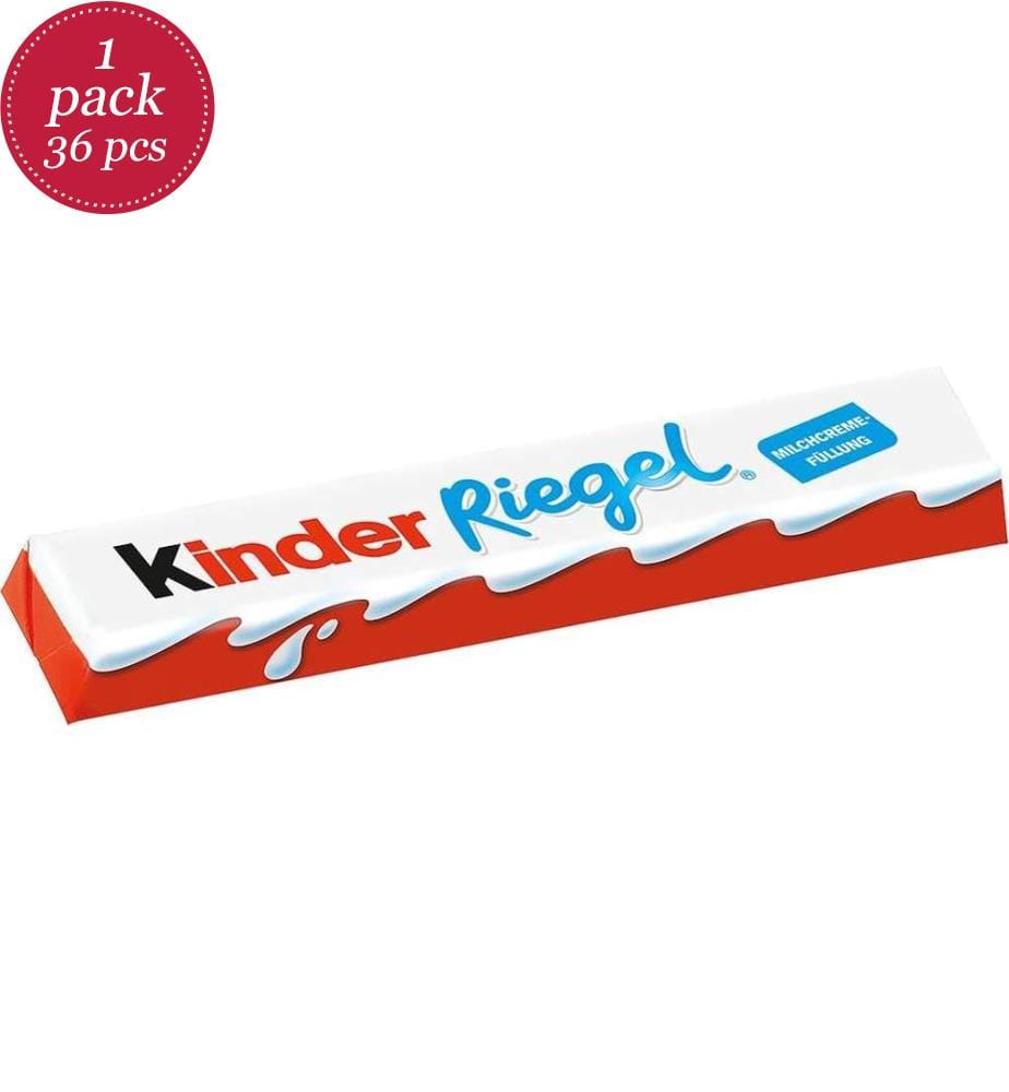 36x Ferrero Kinder Barre individuelle - 21g