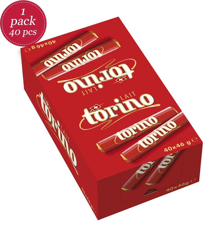 40 x Barre Chocolatée Torino Lait Camille Bloch - 46g