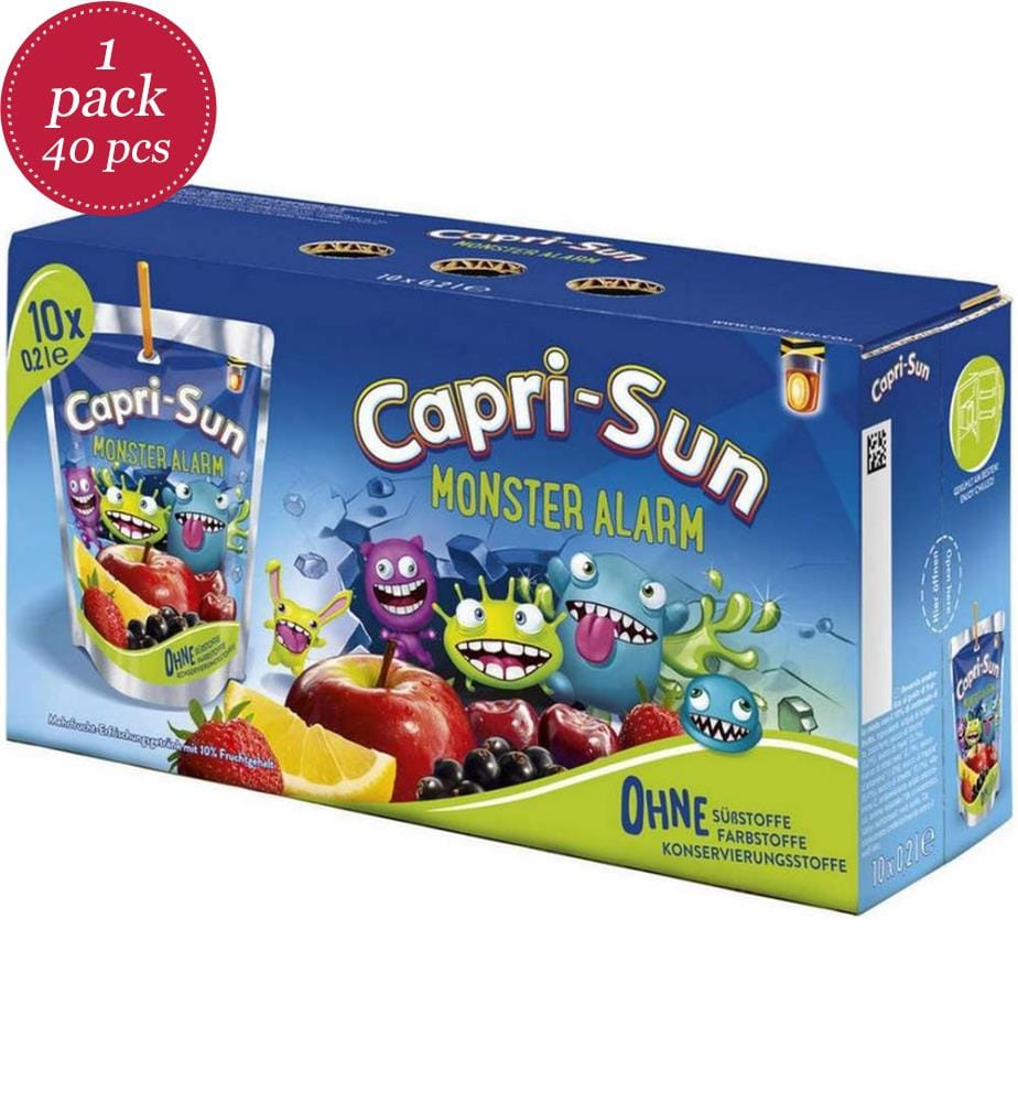 40x Boissons Capri-Sonne Monster Alarm - 200 ml