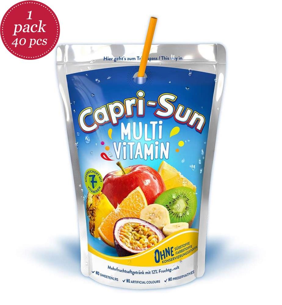 40x Boissons Capri-Sun Multivitamines - 200 ml