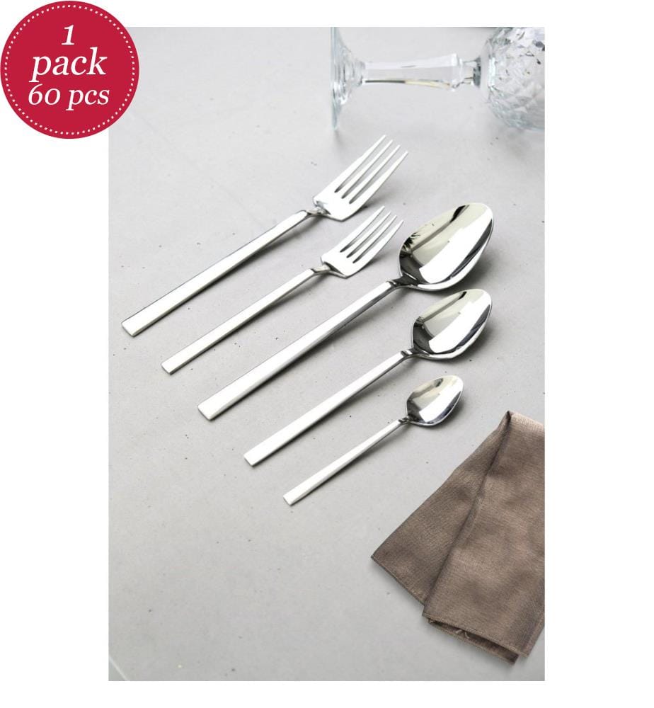 Besteckset (60-teilig) – Silber