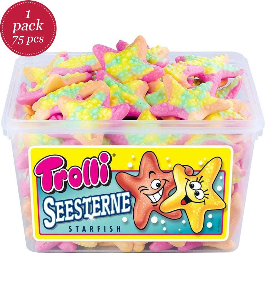 75x Trolli Dose Seesterne - 13g