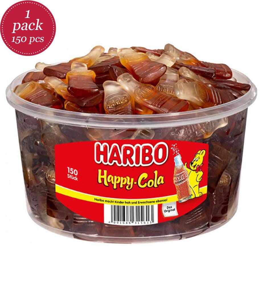 150x Haribo Happy Cola - 1200g