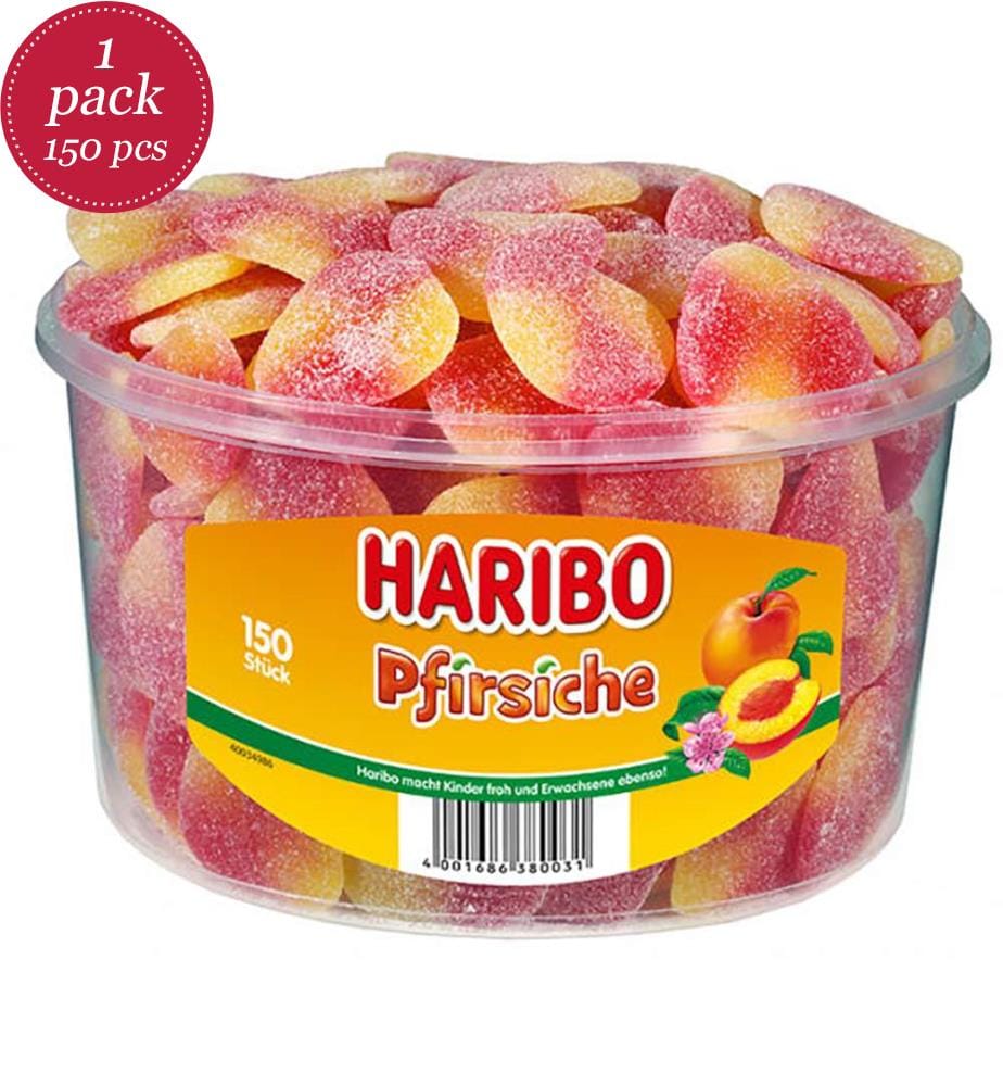 150x Haribo Pêches - 1350g
