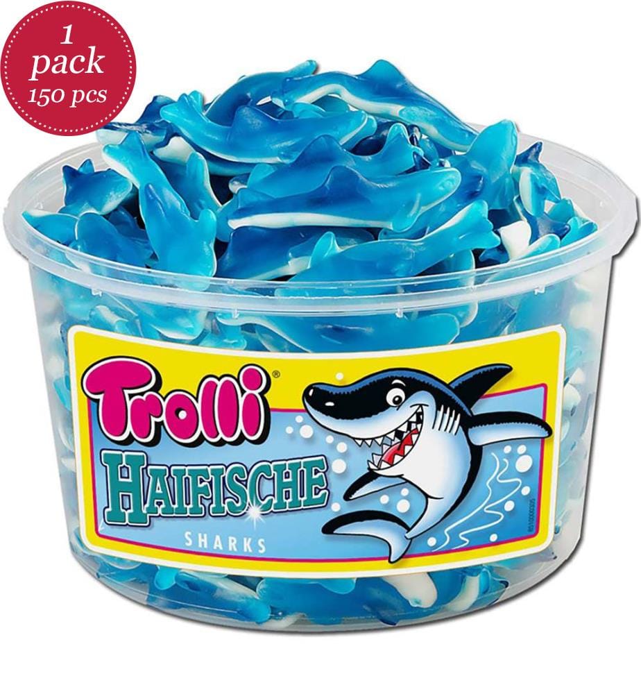 150x Trolli Boîte Requin - 8g
