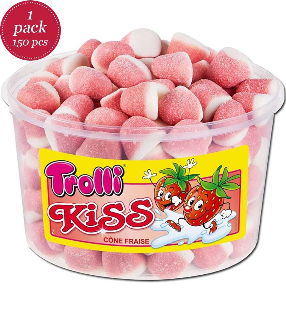 150x Trolli Dose Schaumerdbeere - 6.5g
