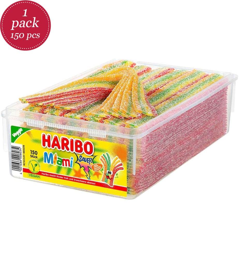 150x Haribo Miami Fizz Dose - 7.5g