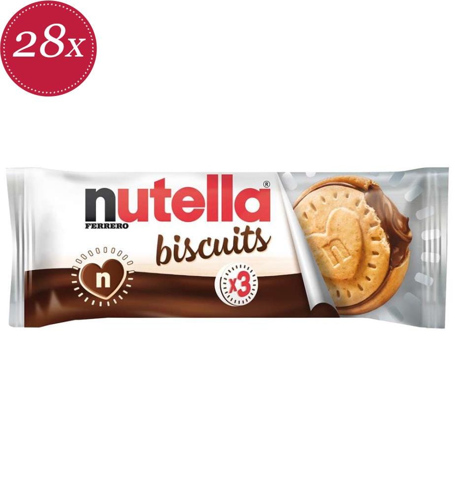 28x Ferrero Nutella Biscuits T3 - 41.4g