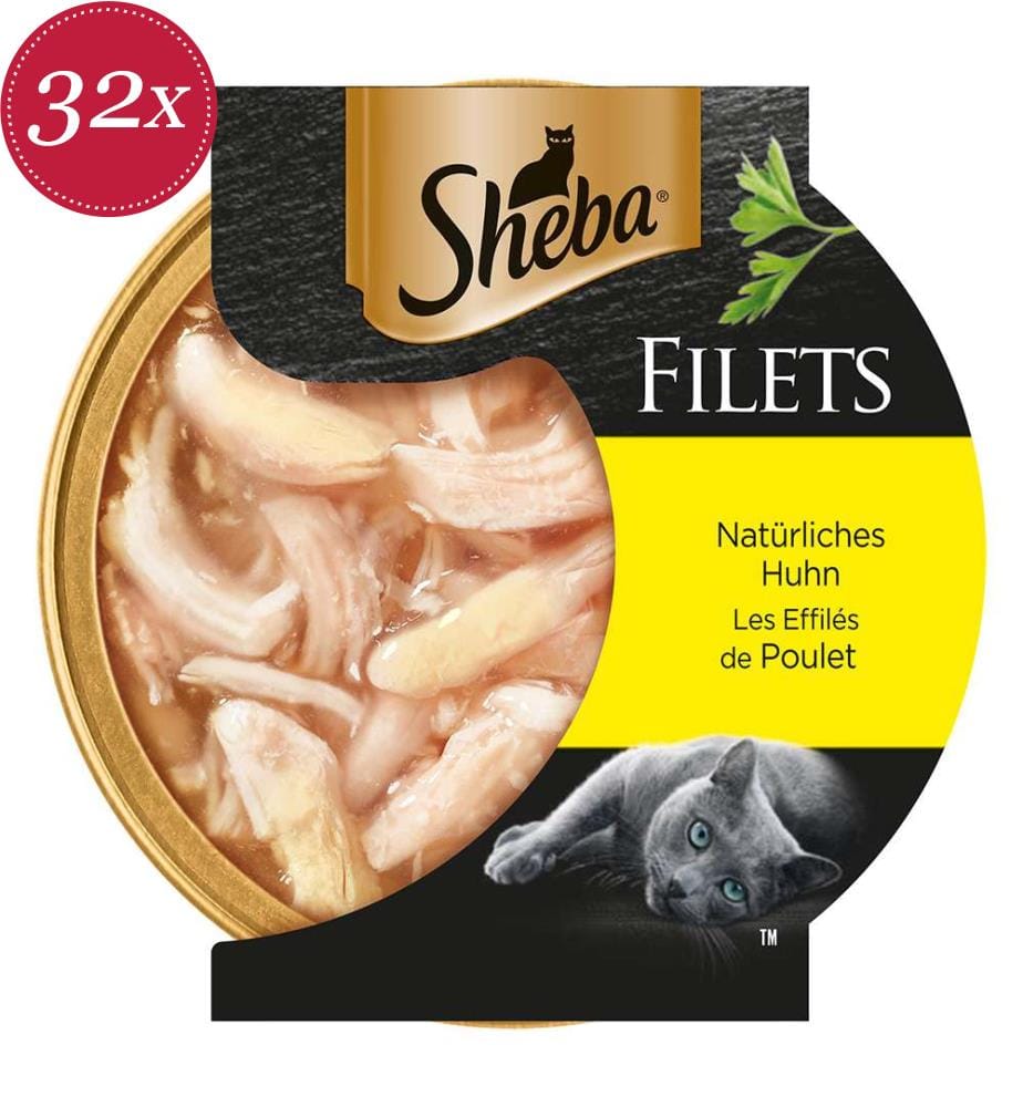 Sheba Filets naturbelassenes Hühnchen - 32x 60g