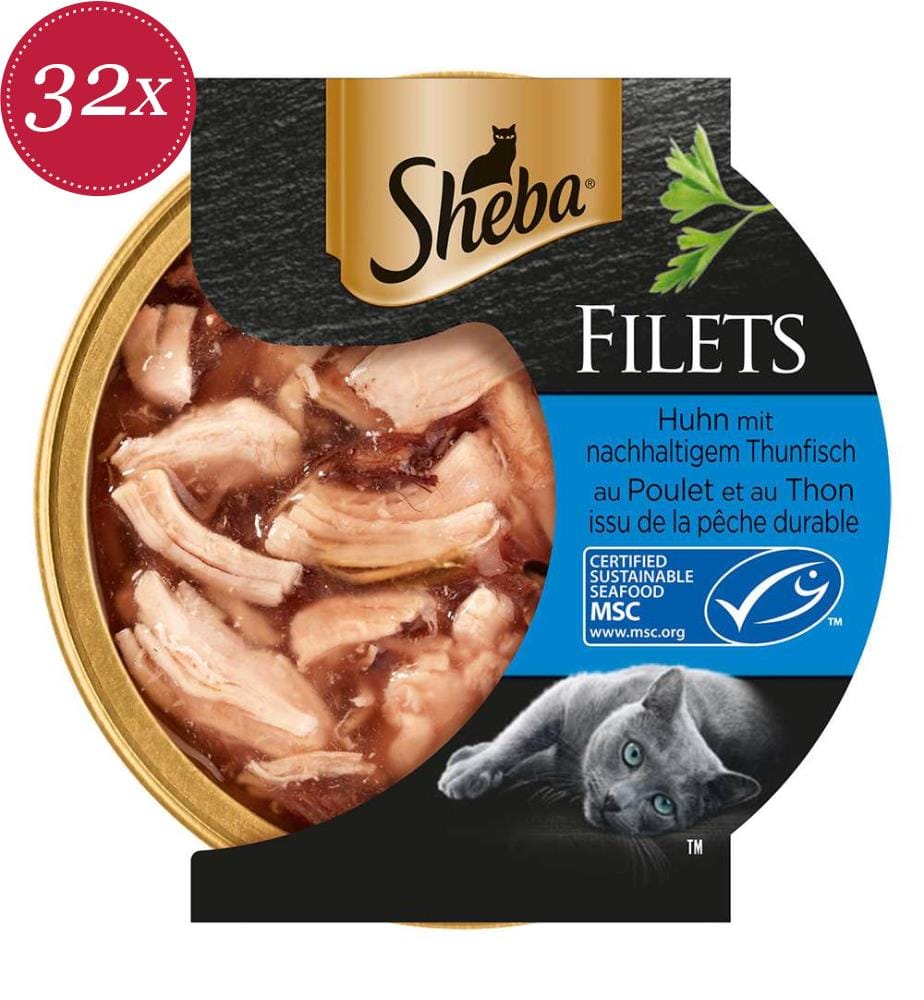 32x Chicken Fillets with Sustainable Tuna - 60 g