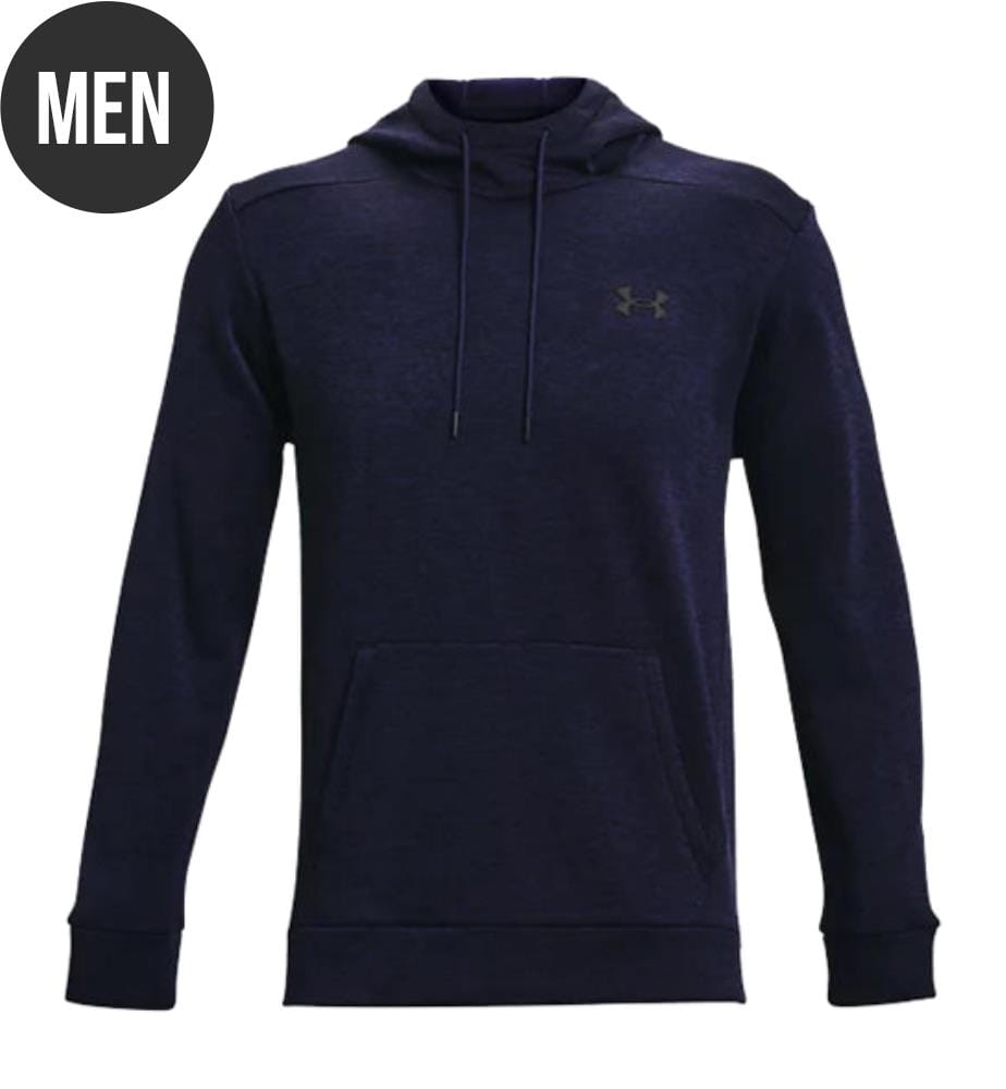 Fleece Twist Hoodie - Mitternachtsnavy und Schwarz