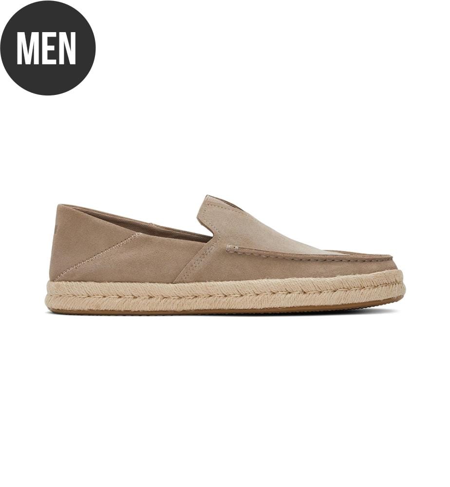 Mocassins Alonso Loafer Rope Daim - Kaki