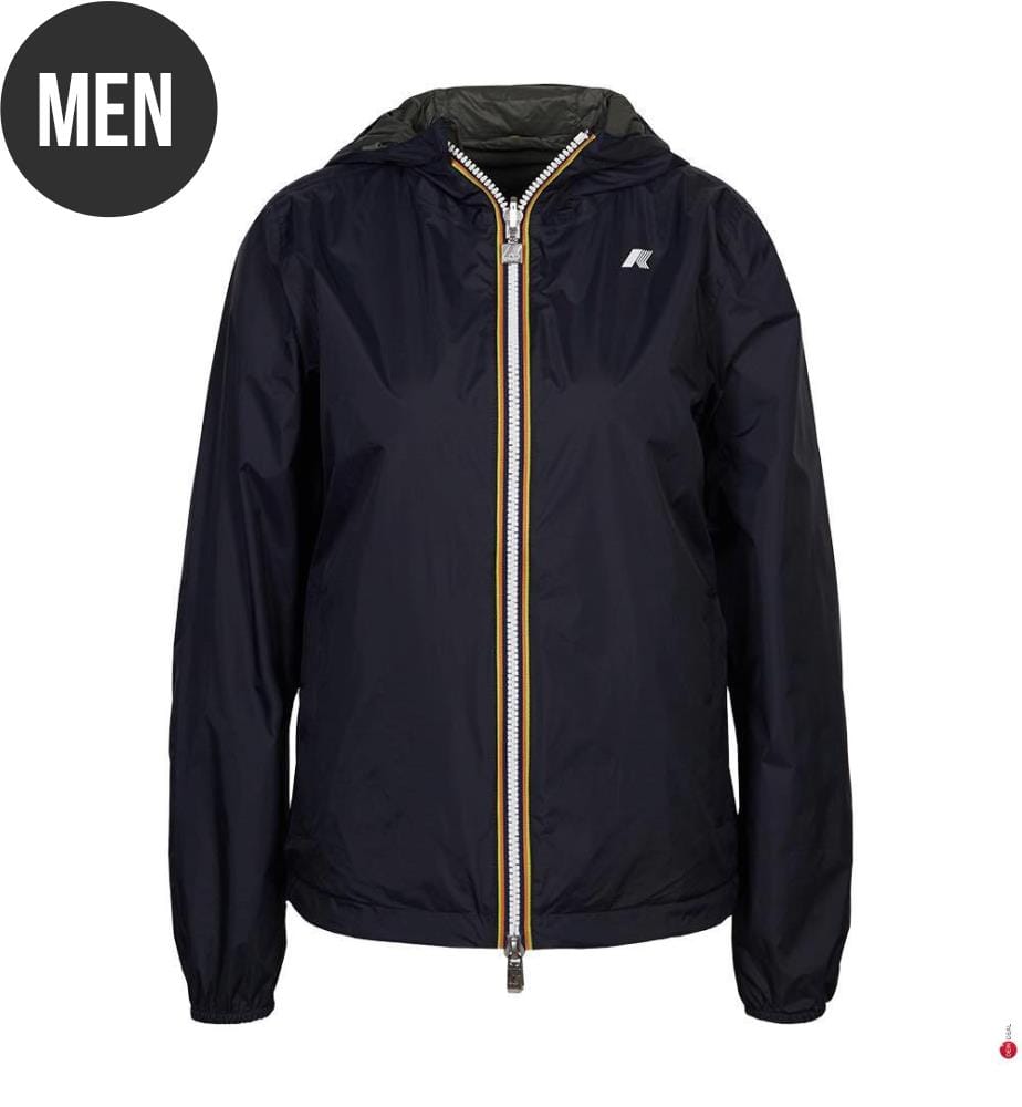Jake Plus.2 Double Waterproof Jacket - Blue Depth, Green Blackish