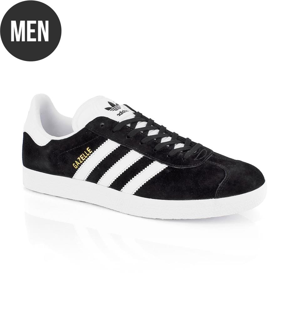 Baskets en Cuir Originals Gazelle - Noir et Blanc