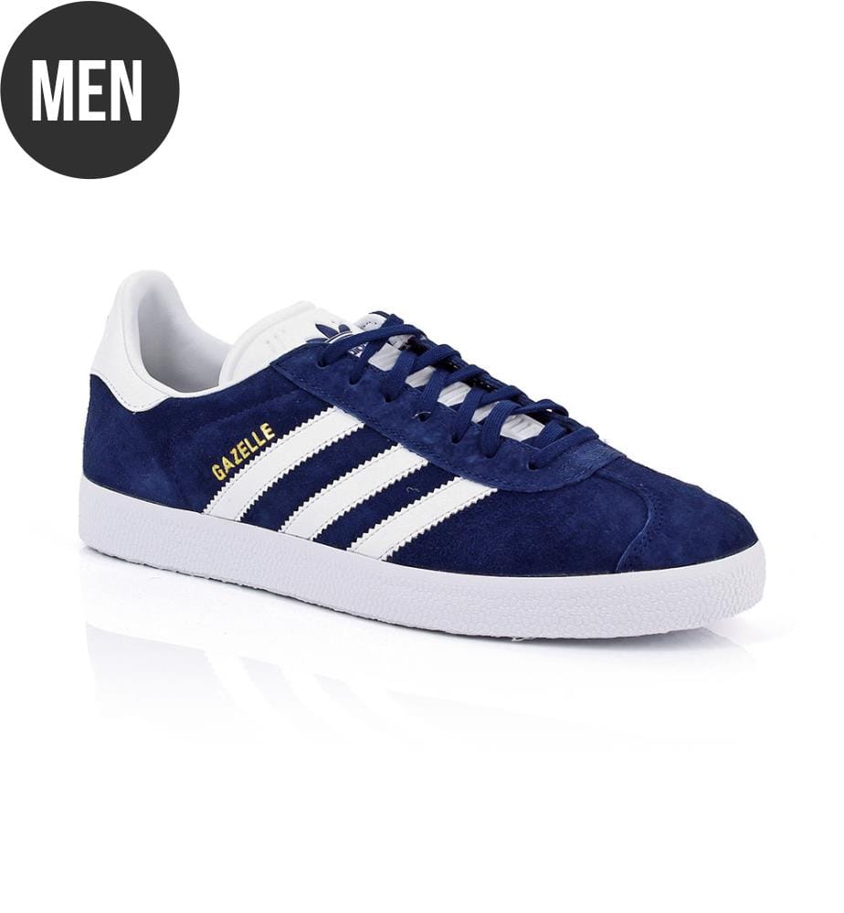 Baskets en Cuir Originals Gazelle - Marine et Blanc