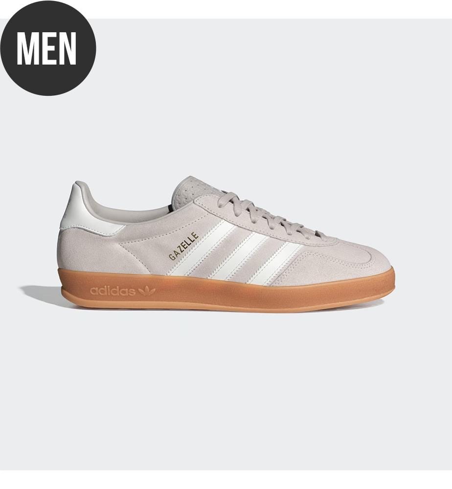 Gazelle Indoor Sneaker - Hellgrau und Weiss