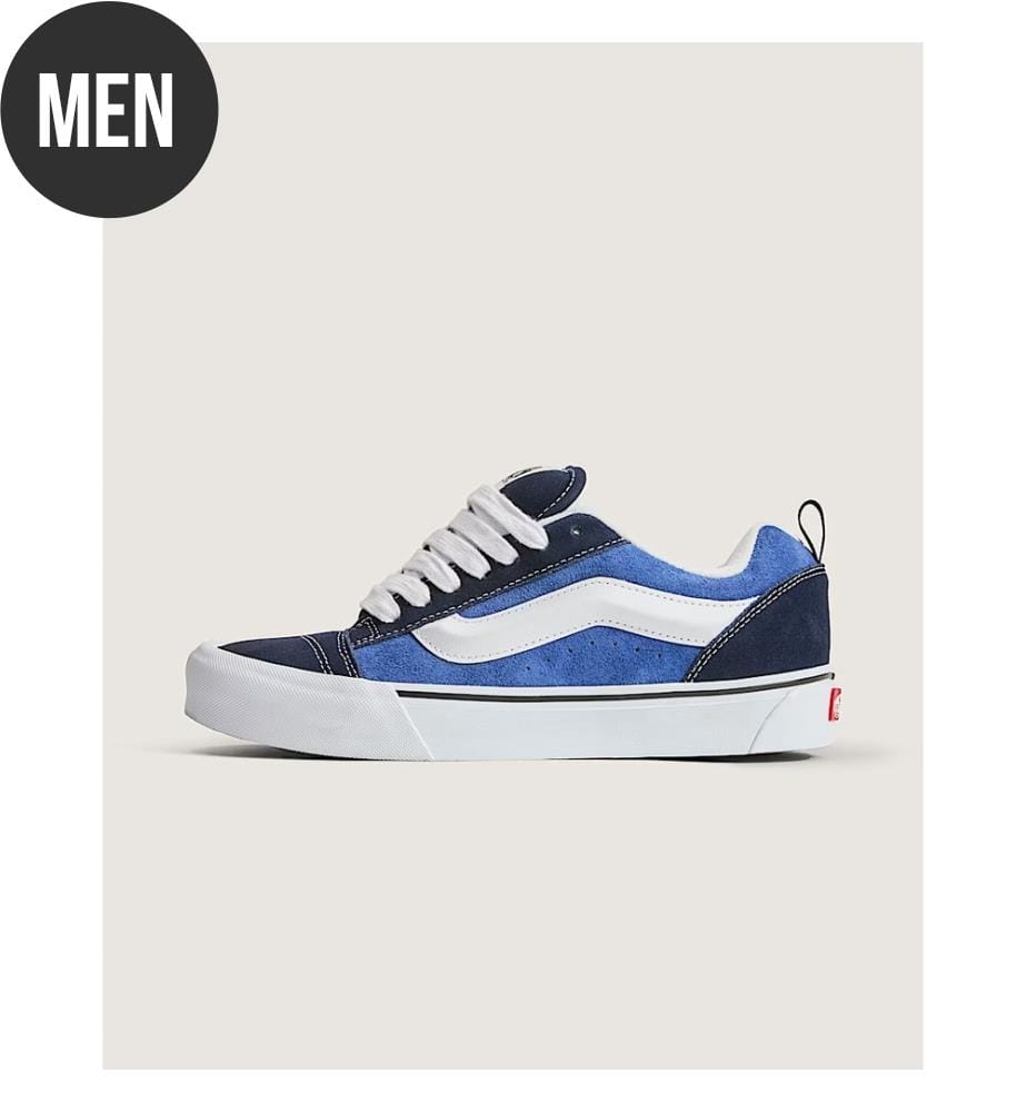 Baskets Knu Skool - Bleu marine et blanc