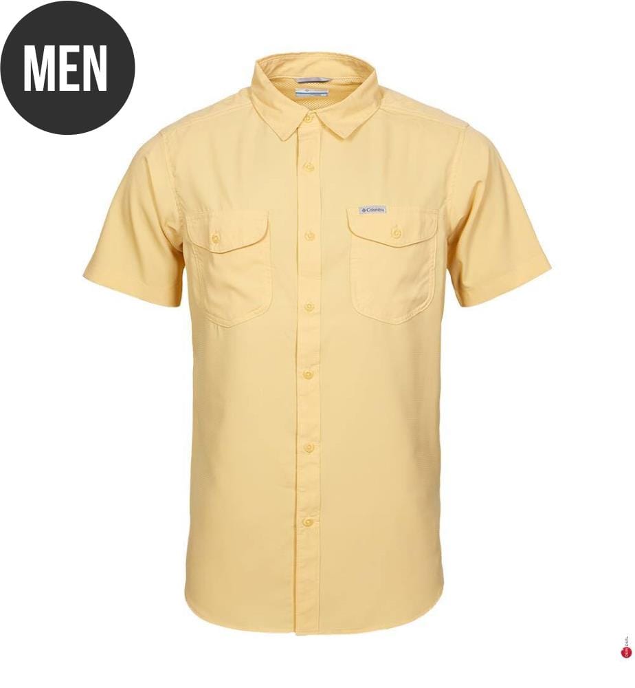 Camicia a maniche corte - Giallo