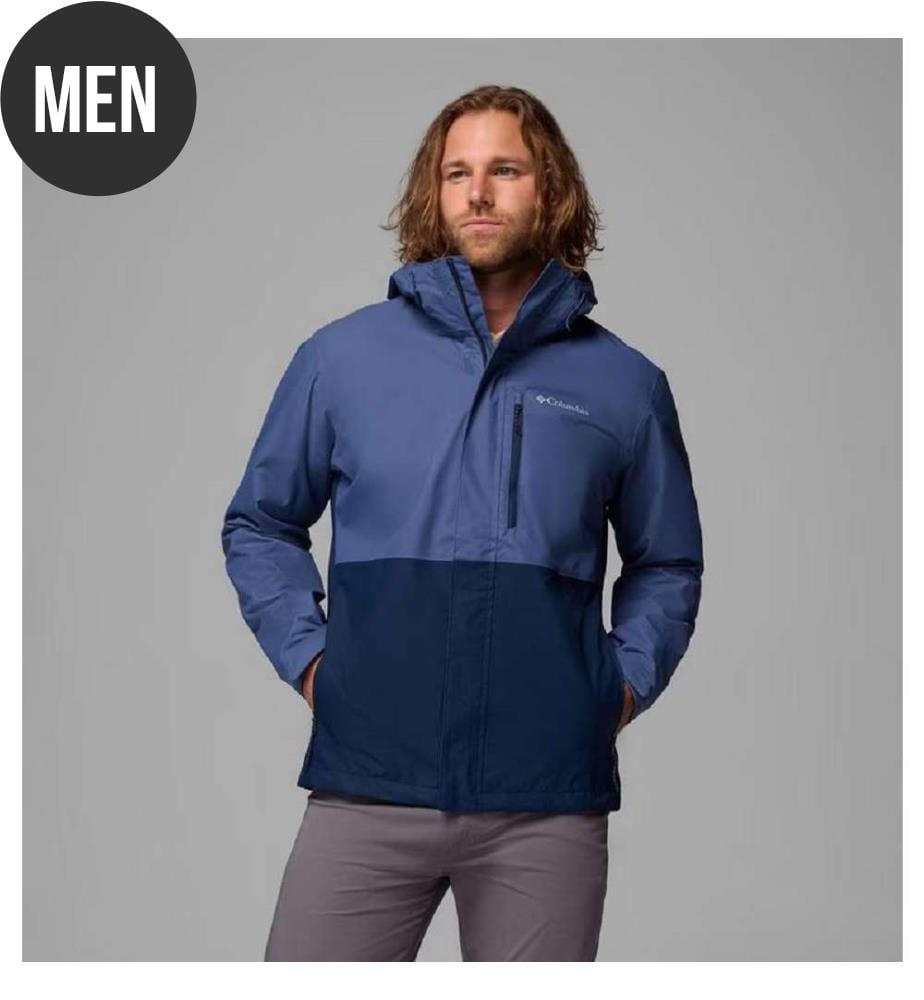 Giacca impermeabile Hikebound™ II - Blu e marina