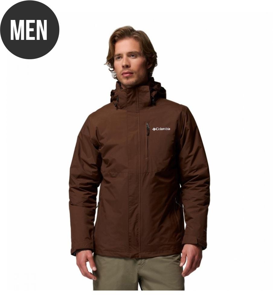 3-in-1 Systemjacke Element Blocker III - Braun