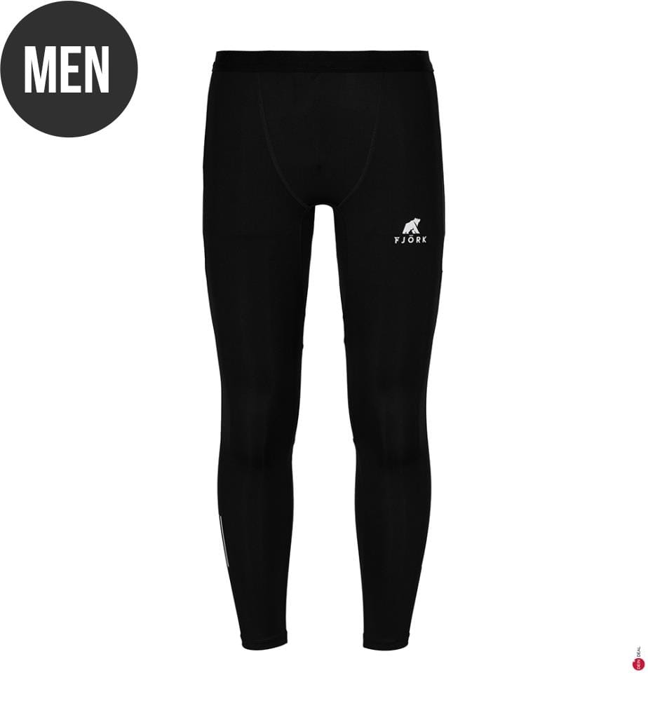 Running Leggings - Schwarz