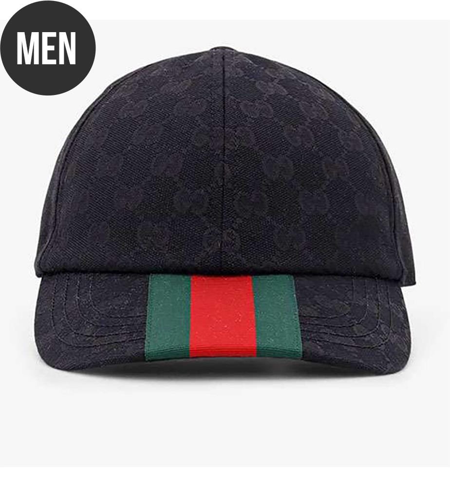 Gg Original Stoff Baseballmütze - Schwarz/Dunkelgrün