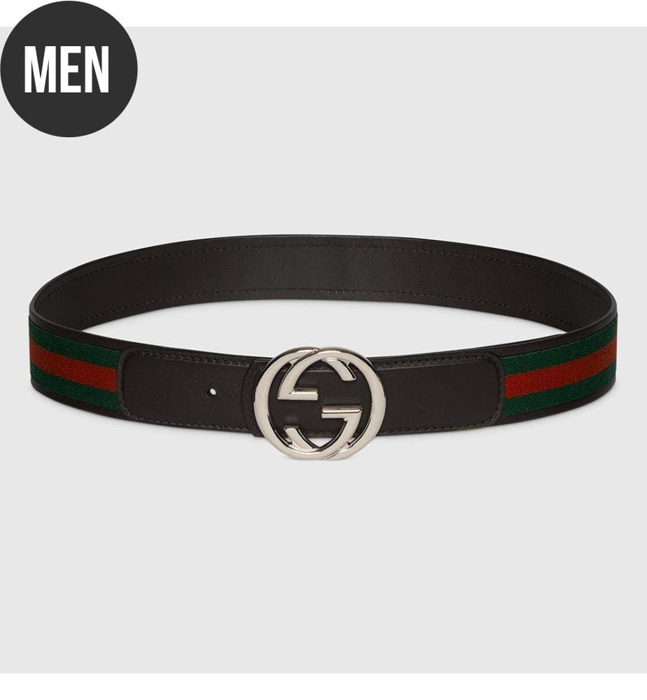 Wendegürtel Interlocking G Schnalle - Multicolor