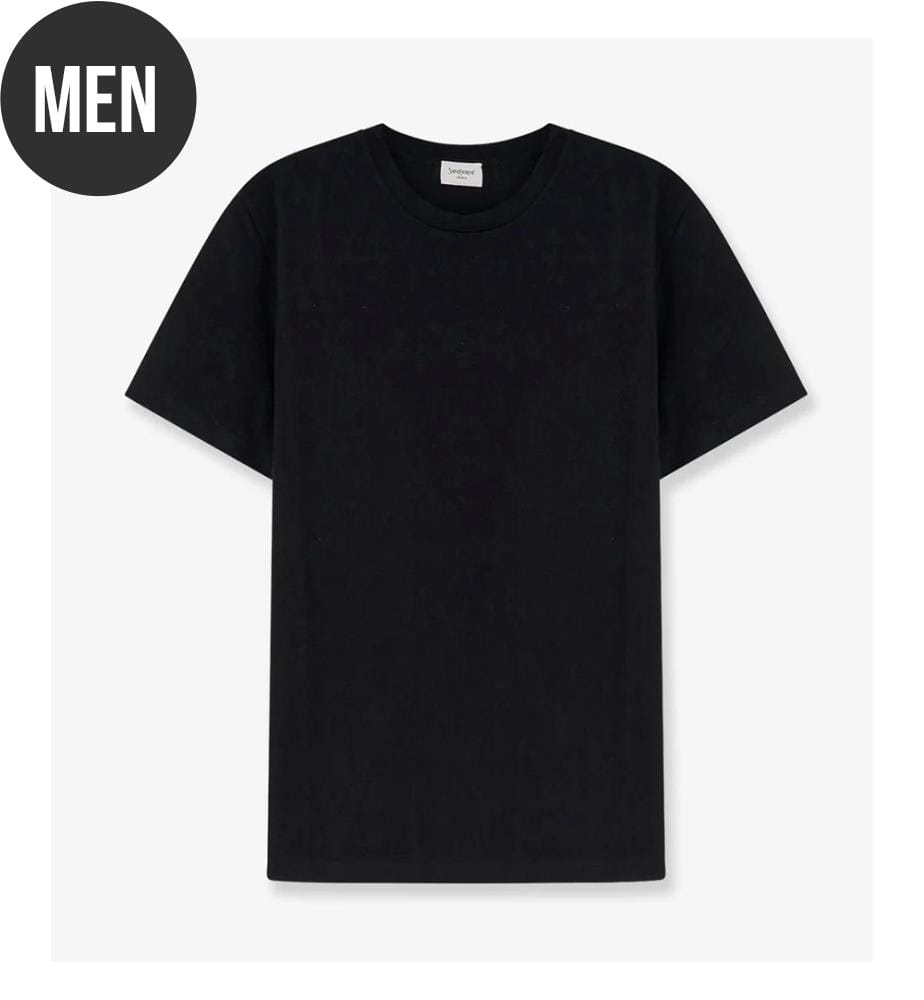 T-Shirt aus zertifizierter Baumwolle - Schwarz