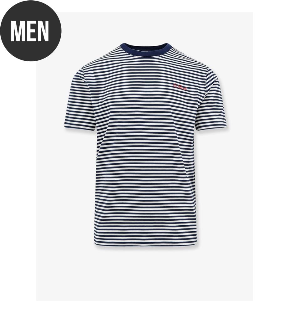 T-shirt in cotone Portofino - Blu