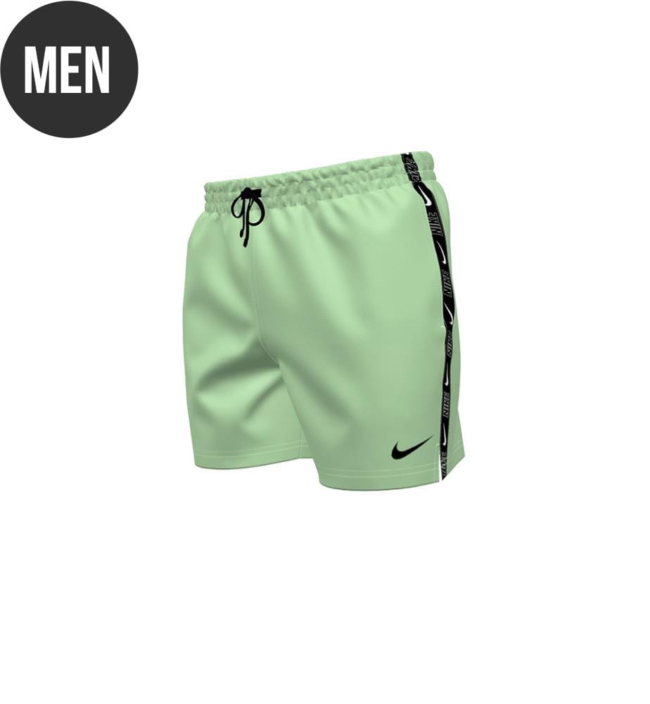 Short de Bain Volley 5" Logo Tape - Vapor Green