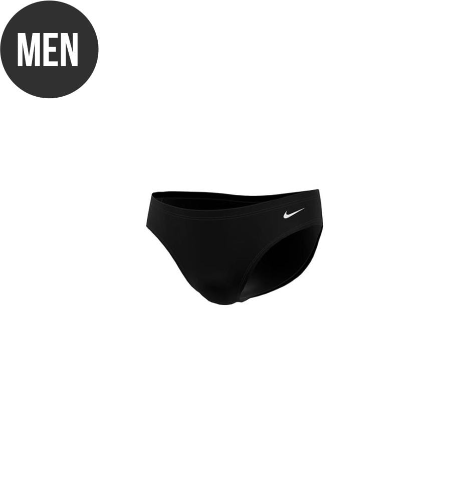 Costume da bagno solido Hydrastrong - Nero