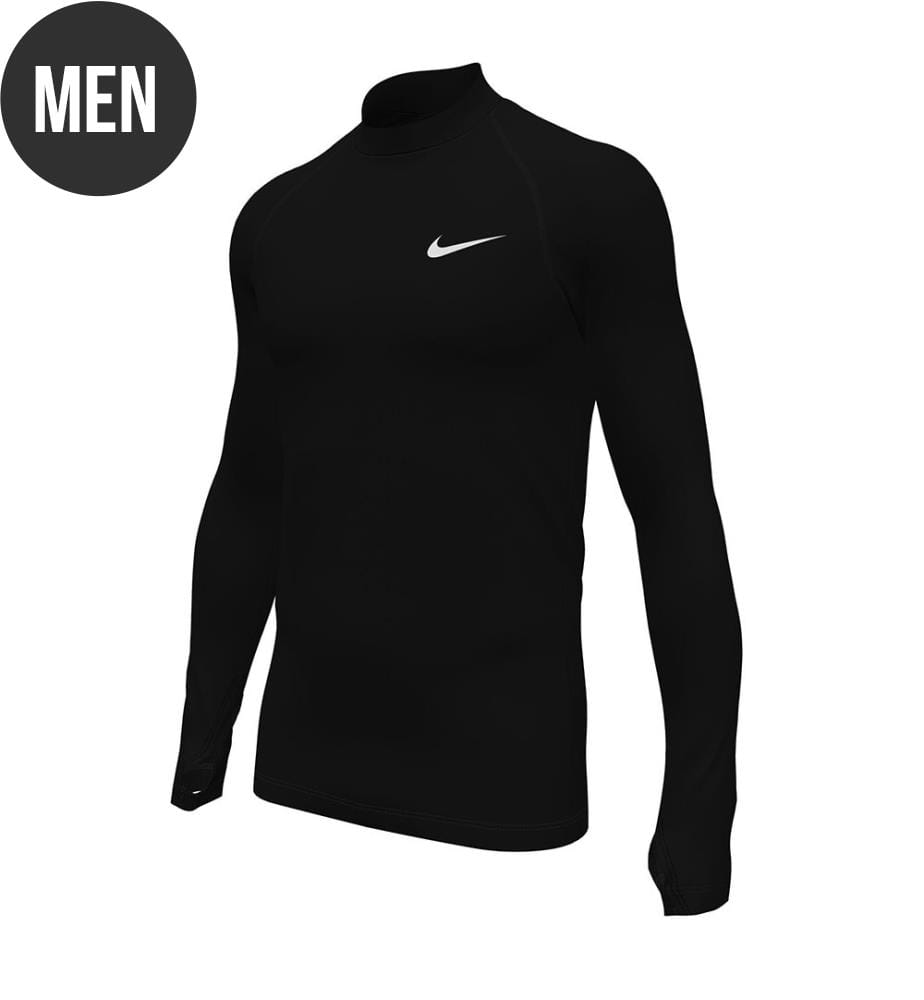 Swim Long Sleeve Rashguard - Schwarz