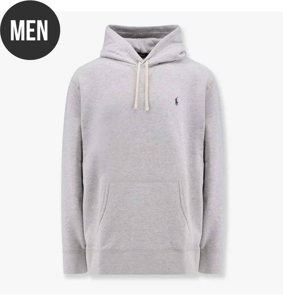 Cotton Hoodie - Light Gray