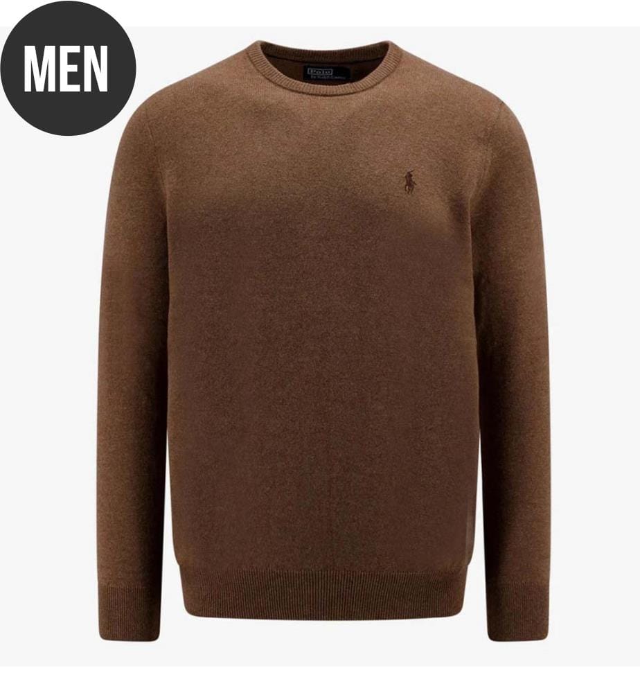 Wollpullover - Braun