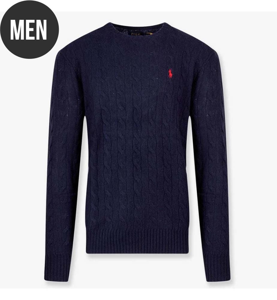 Pull en Laine - Marine