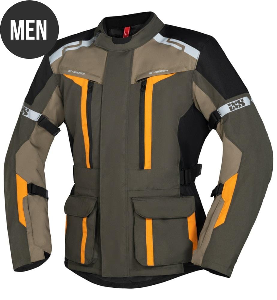 Tour jacket Evans-ST 2.0 olive-sand-orange