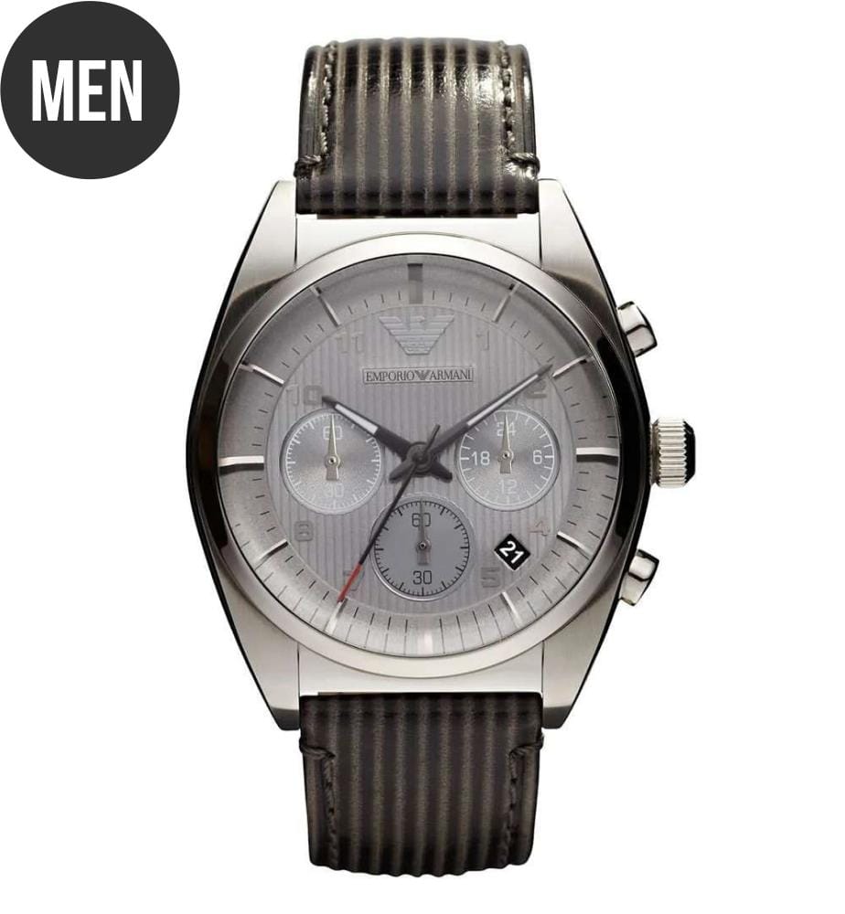 Montre à Quartz AR0370 - Argent et Gris
