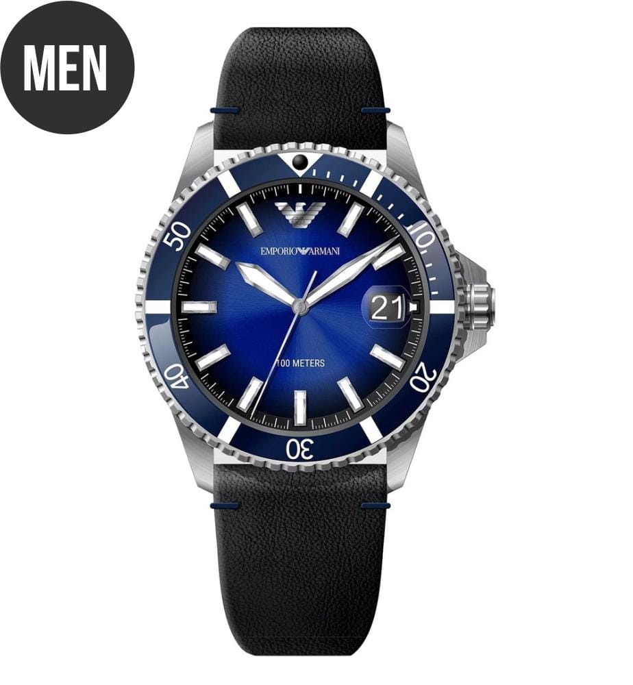 Montre à Quartz Bleu AR11516 - 42 mm