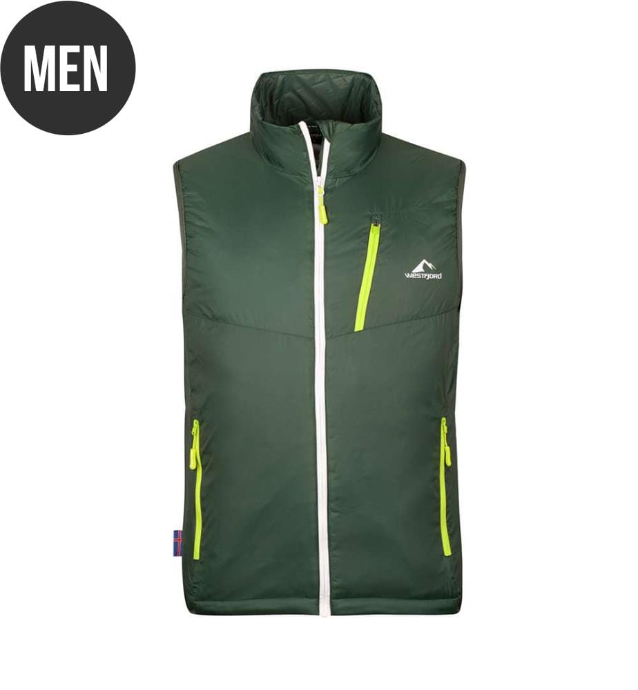 Gilet Reykir Xt - Storm, Vert, Blanc, Lime