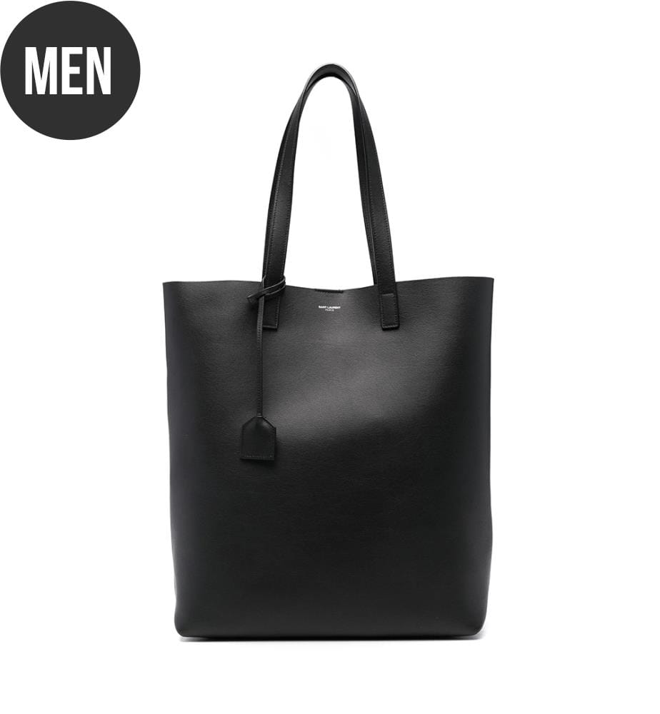 Bold Glattleder-Tasche - Schwarz