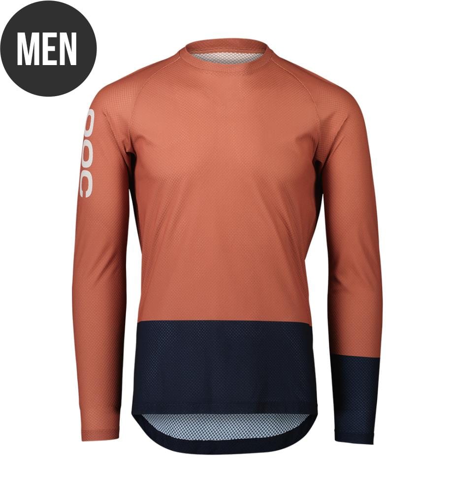 MTB Pure Langarm MTB Trikot - Himalayan Salt/Turmaline Navy