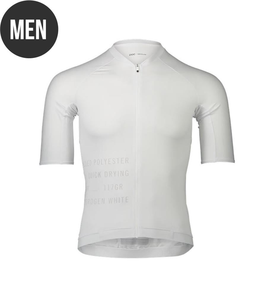 Radsport-Trikot M's Pristine Print - Hydrogen White