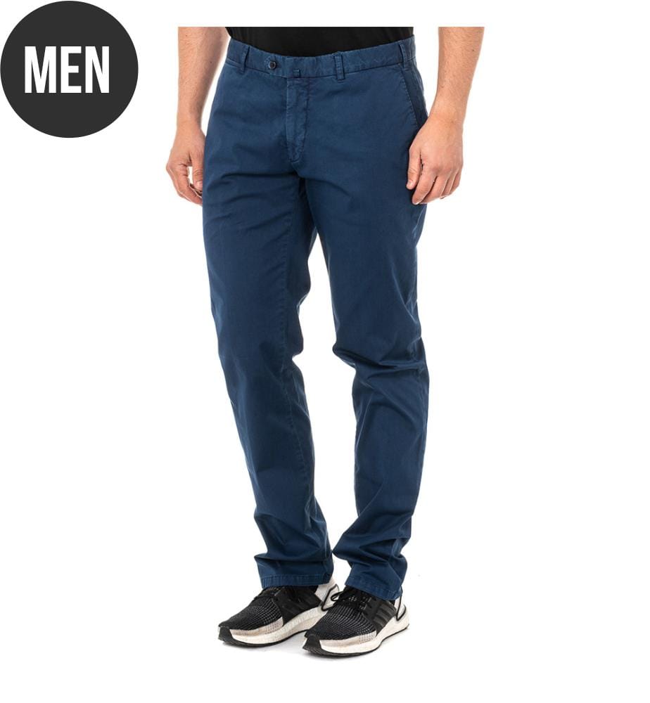 Chino Cut Hose - Marineblau